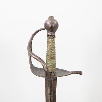 A Swedish sword, 1685 pattern.