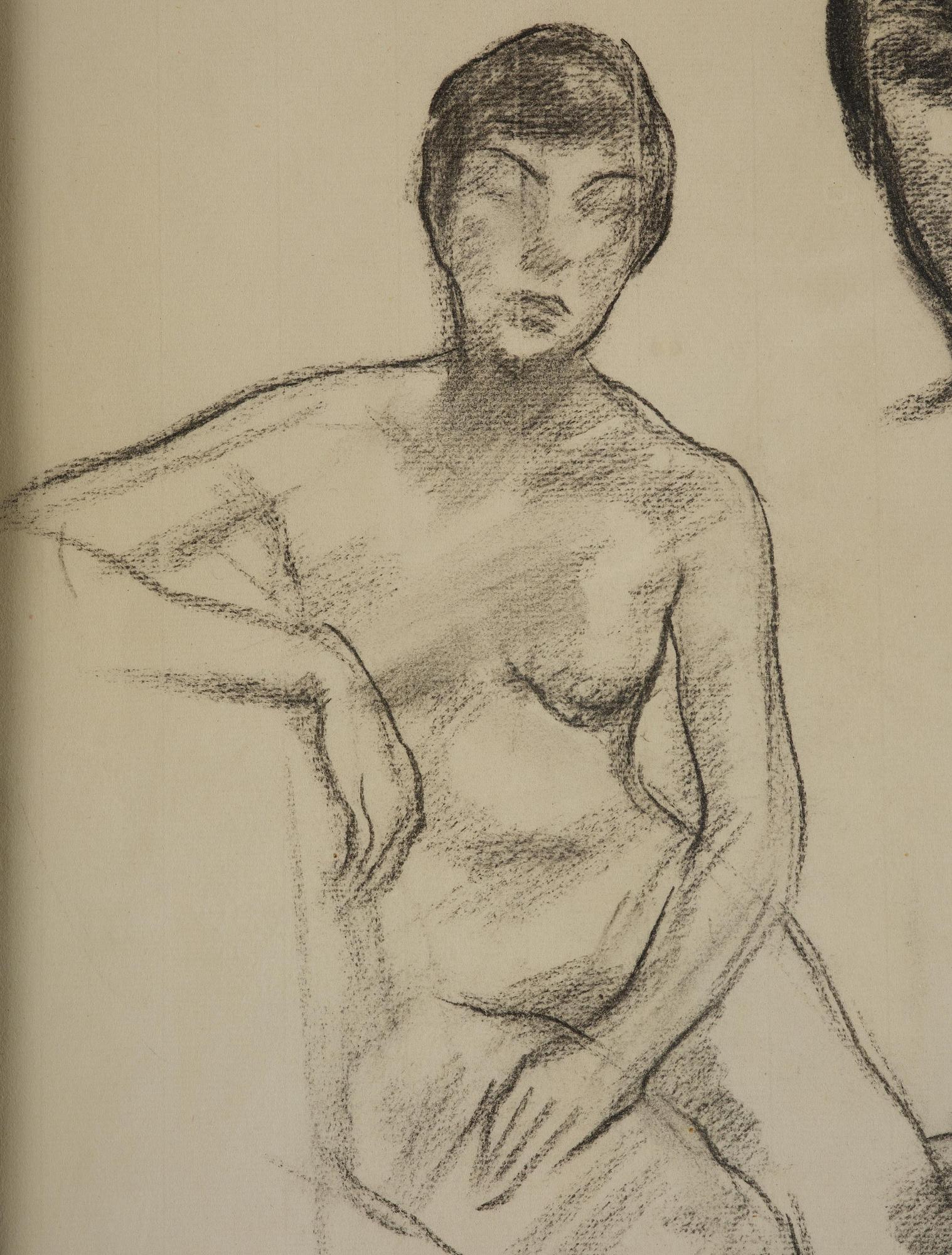 Lotte Laserstein, Study for a nude.