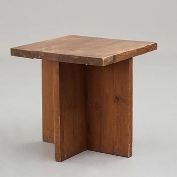 Axel Einar Hjorth, a stained pine table, probably "Lovö", Nordiska Kompaniet, Sweden 1930's.