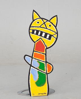 BEVERLOO CORNEILLE, polykrom metall, signerad och numrerad 1/1.