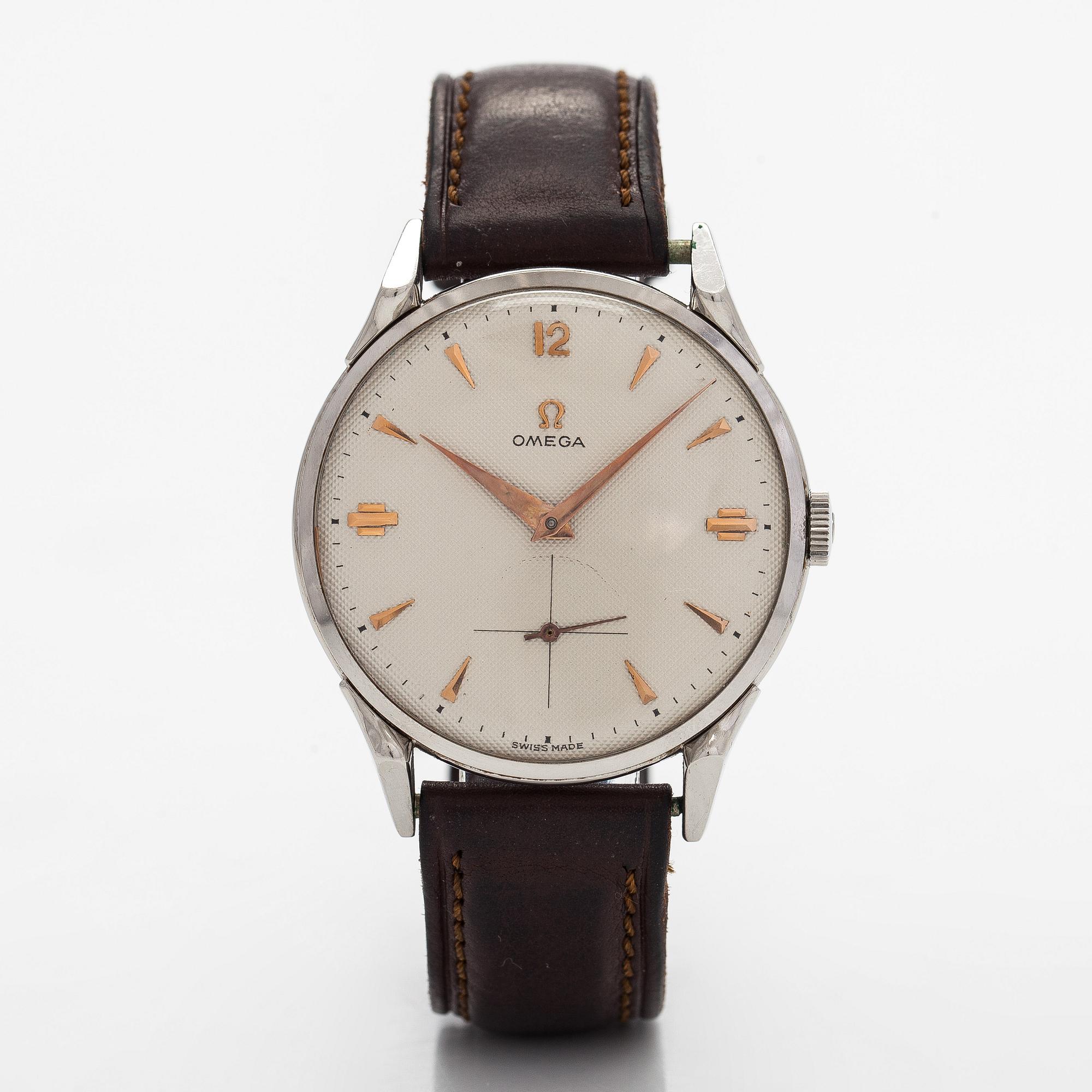 Omega, "Honeycomb Dial", wristwatch, 37 mm.