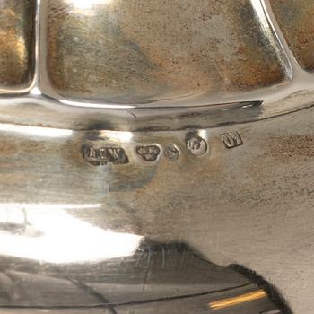 A Swedish silver bowl, mark of AU Wahlberg, Gävle 1916.