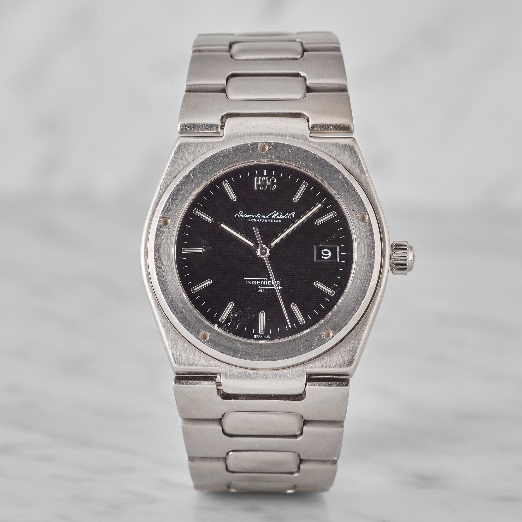 IWC, International Watch Co, Schaffhausen, Ingenieur, SL, "Jumbo", wristwatch 40 mm,