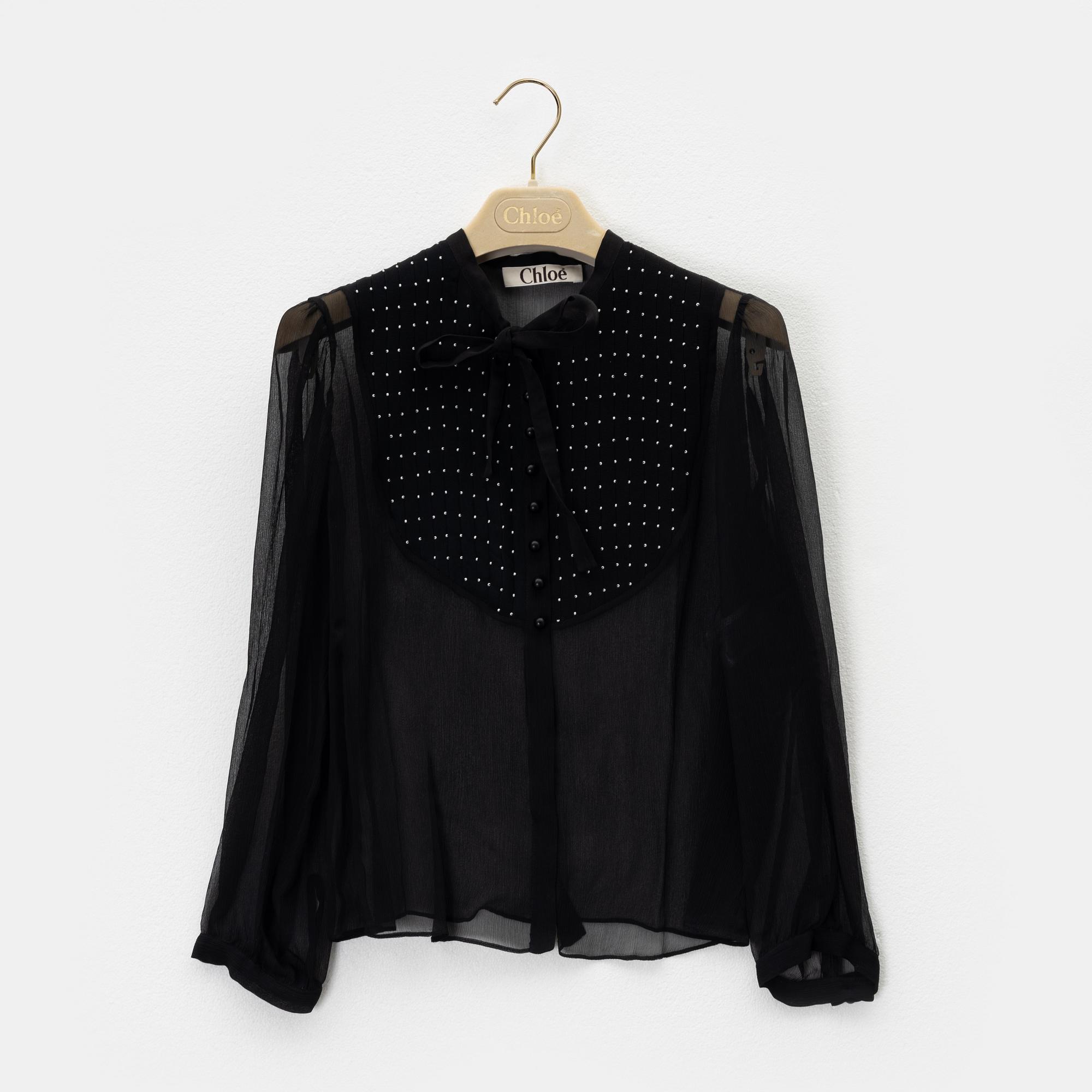 Chloé, blus, storlek 38.