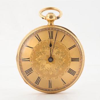 OLLIVANT & BOTSFORD, Manchester, pocket watch, 37 mm,