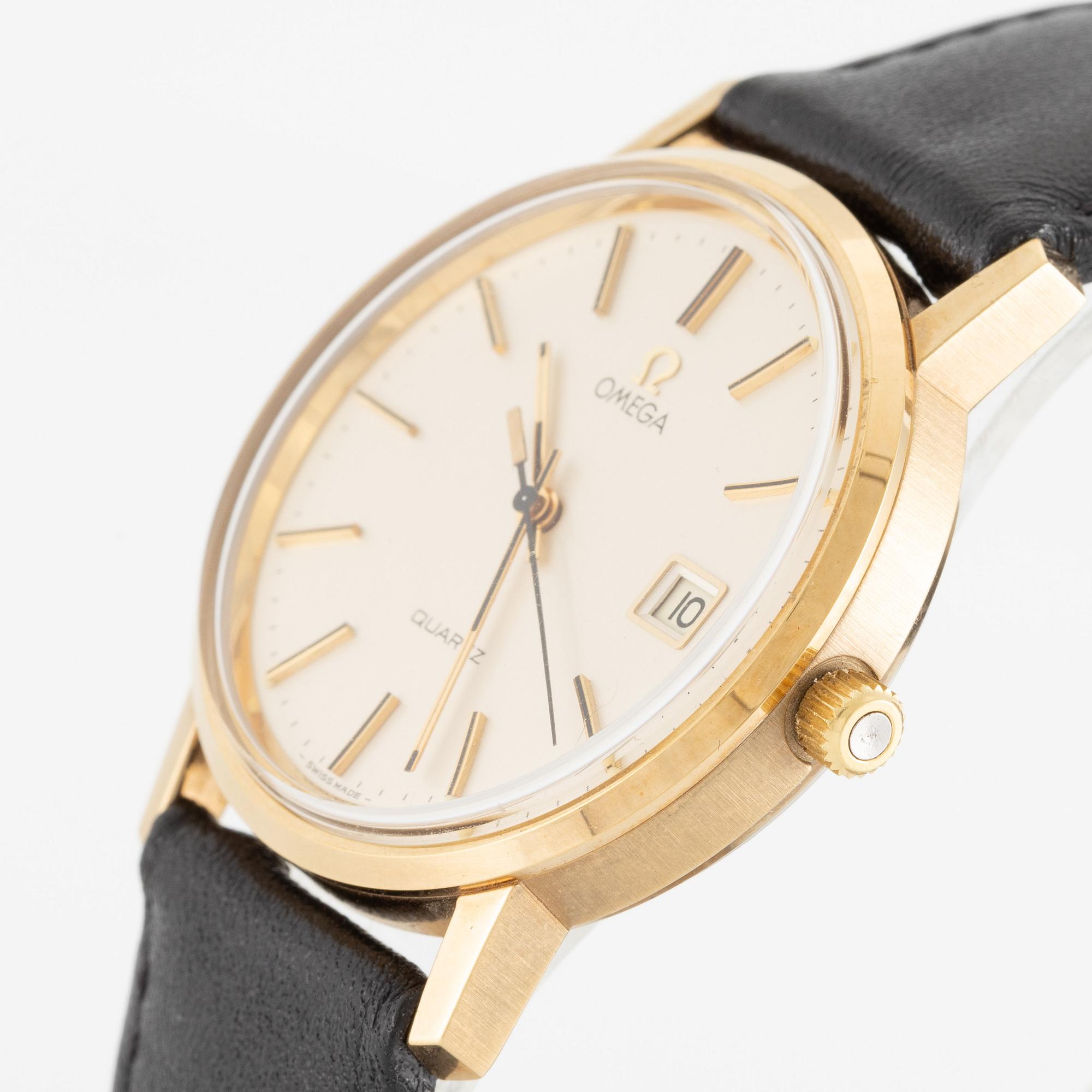 Omega, armbandsur, 36 mm.