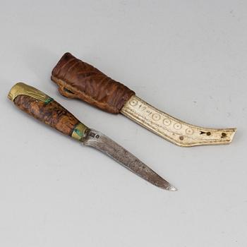 A Sami knife possibly from the 18th Century.