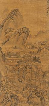 Qian Gu, after, Mountain Landscape.