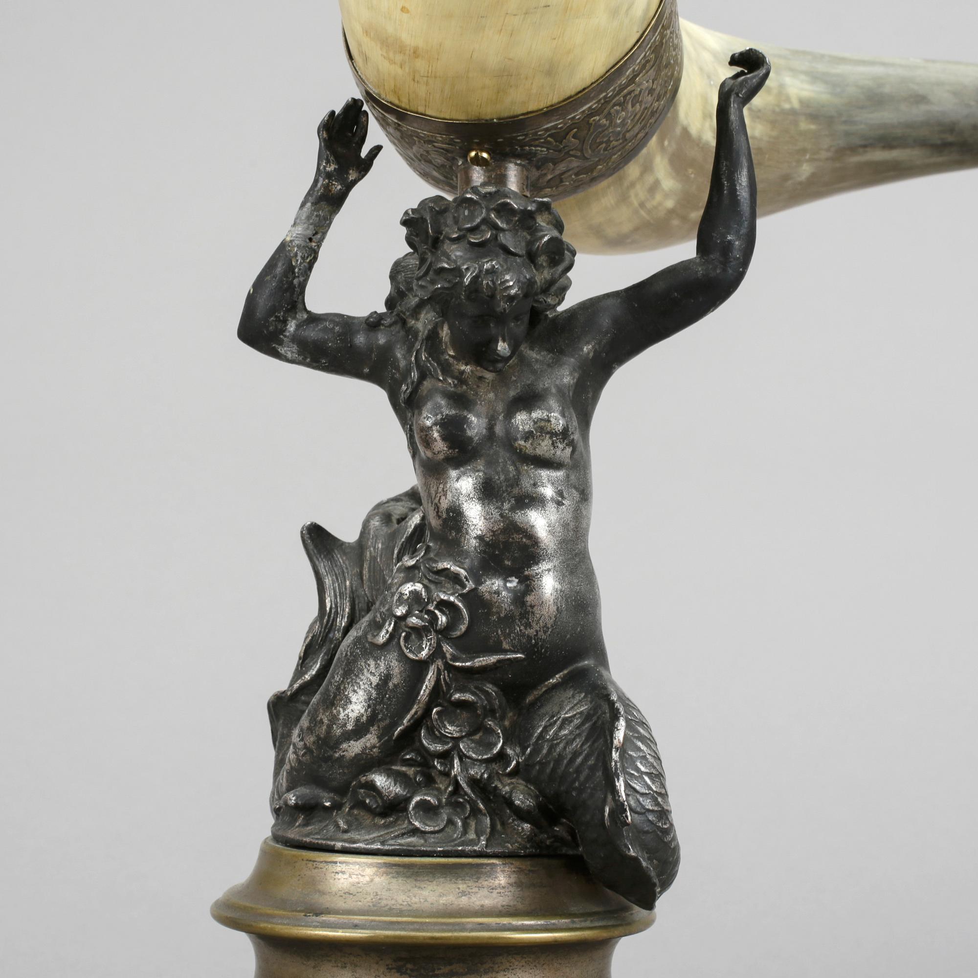 DRYCKESHORN, sent 1800-tal. Daterat 1895.