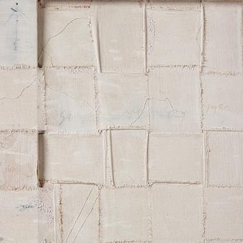 Stephen Buckley, oil on paper on canvas, executed in 1980.