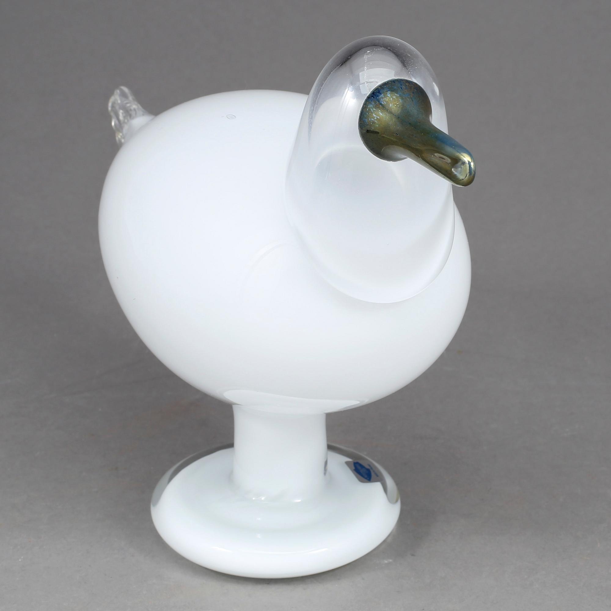 OIVA TOIKKA, glas, Nuutajärvi, 1900-talets andra hälft.