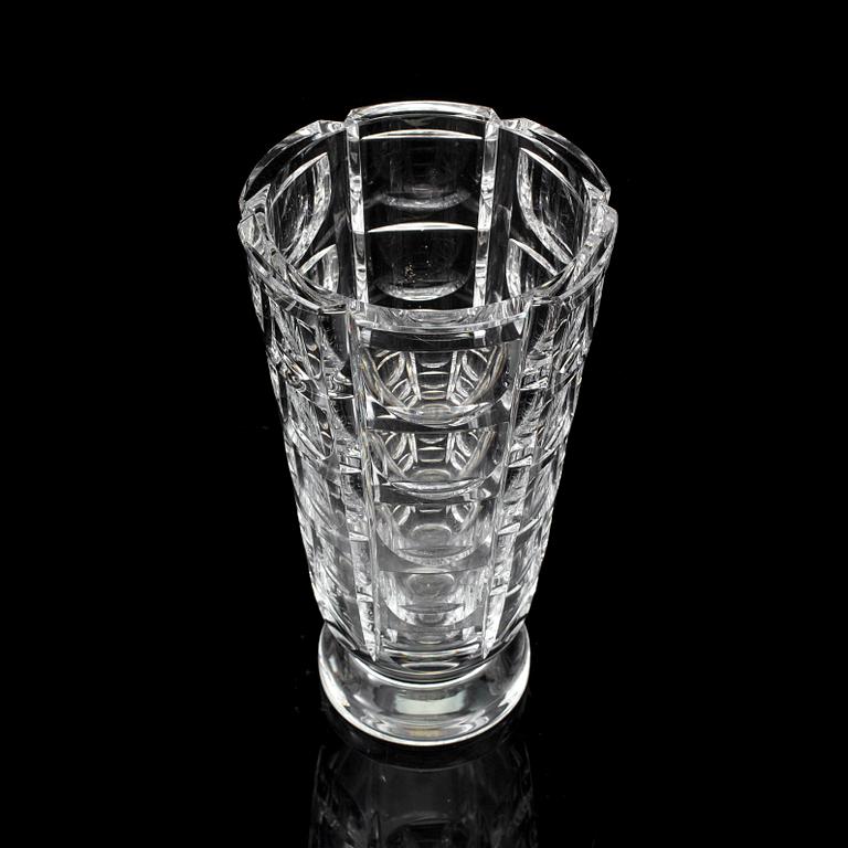 SIMON GATE, VAS, glas, "Tusen fönster", Orrefors, modellen formgiven 1934.
