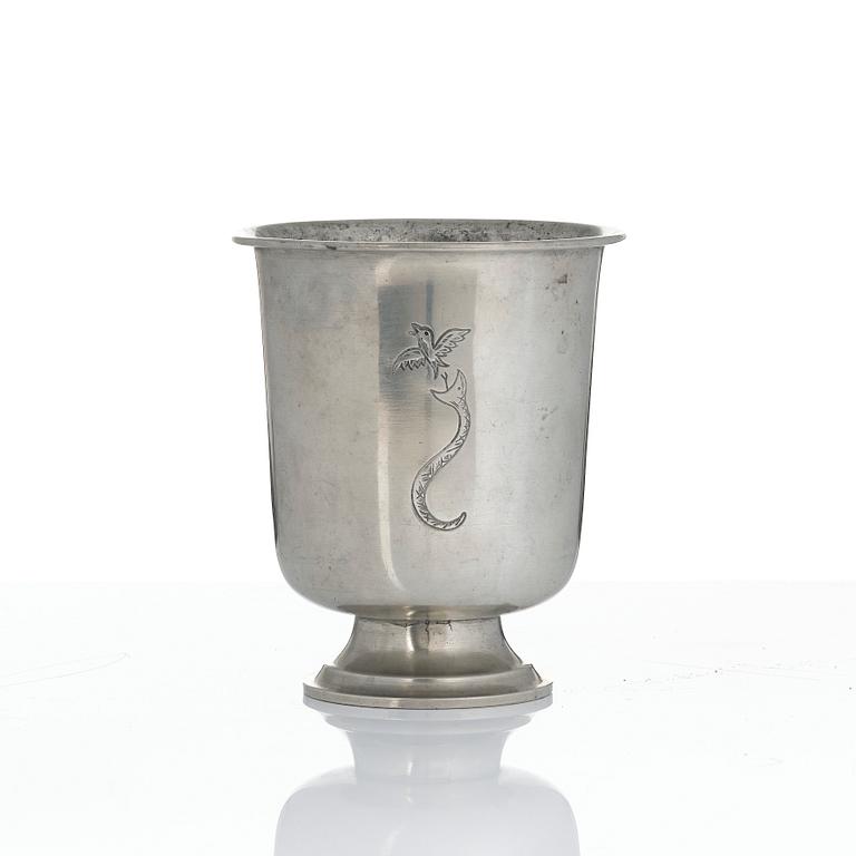Nils Fougstedt, a set of two vases, Firma Svenskt Tenn, Stockholm, 1927-28.