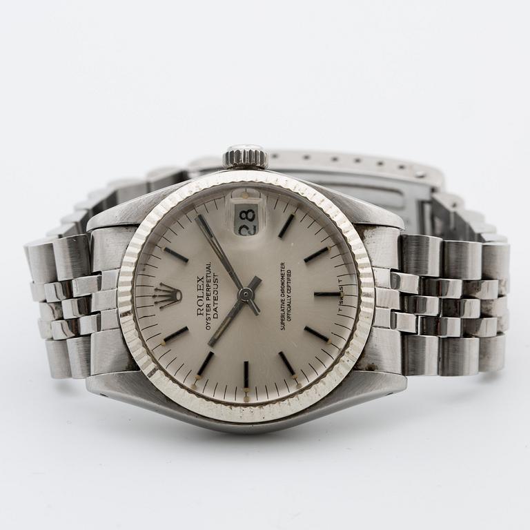 ROLEX, Oyster Perpetual, Datejust, Chronometer, armbandsur, 30 mm,