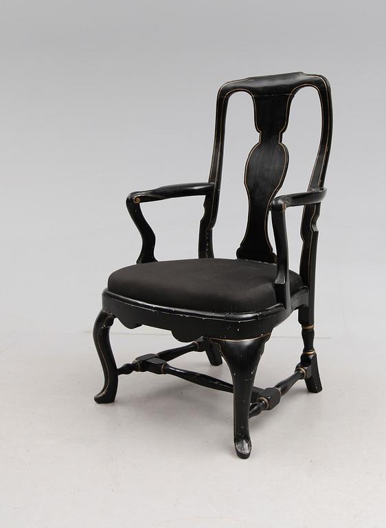 KARMSTOL, barock, 1700-tal.