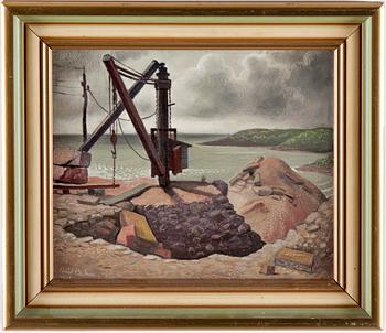 ARVID CARLSON, oil on canvas, signed and dated 1939.