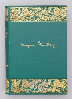 BÖCKER, 55 vol, August Strindberg, Samlade skrifter, 1912-1921.