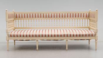 SOFFA, gustaviansk stil, 1900-talets mitt.