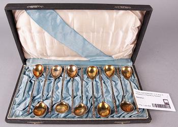 KAFFESKEDAR, 11 st, silver, R. Aritstarkov S:t Petersburg, Ryssland.