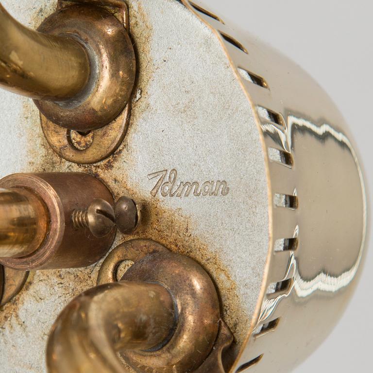 Taklampa, modell 51163, Idman, Finland, 1900-talets mitt.