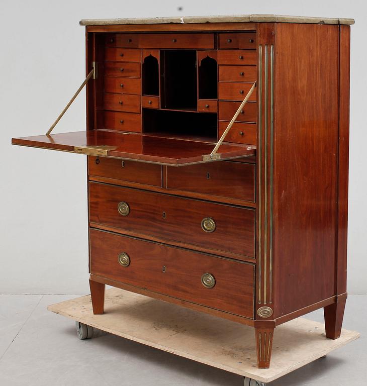 SEKRETÄR, sengustaviansk, 1800-talets första hälft.