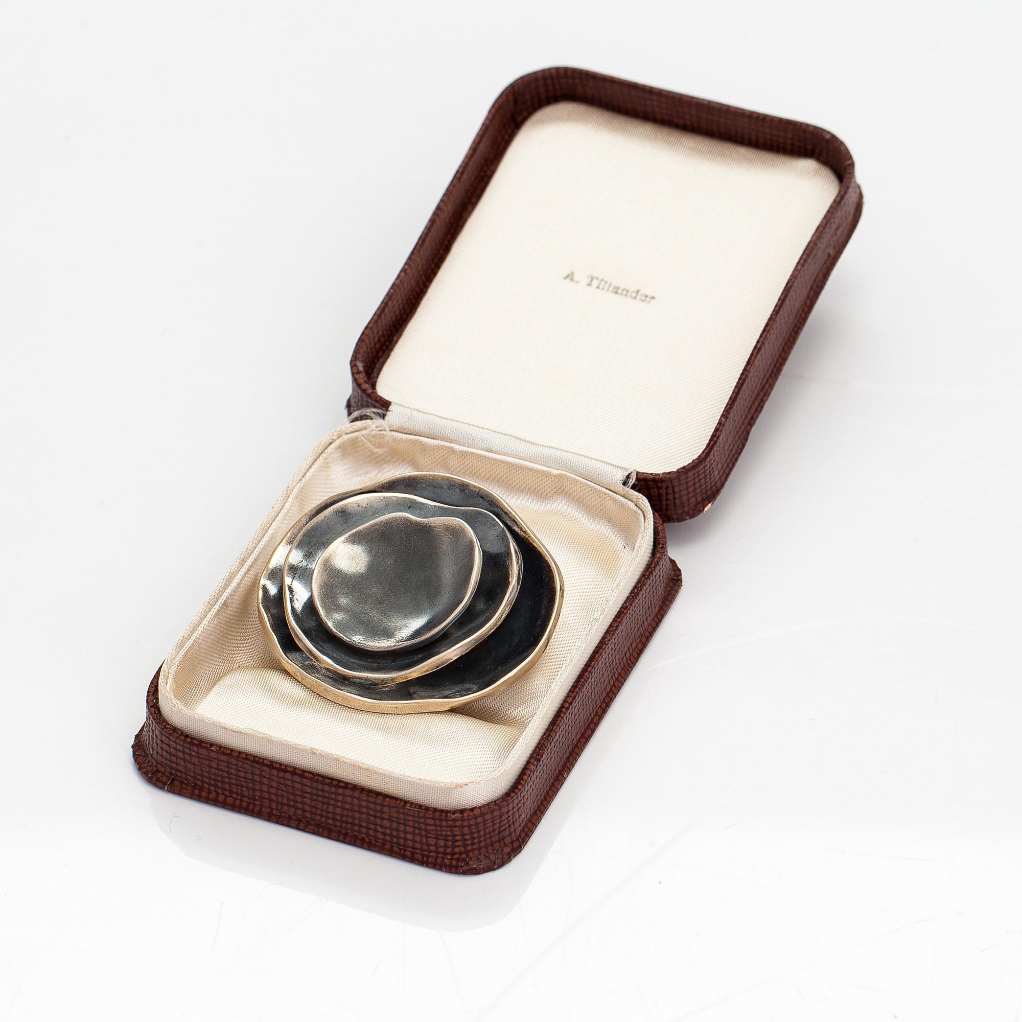 Liisa Vitali, Hänge "Gardenia", sterlingsilver. Westerback, Helsongfors 1974.