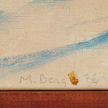 MAGNUS BERG, olja på duk, sign o dat 76.