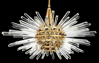 A Bakalowits & Sohne ceiling light, 'Miracle', Vienna 1960's.