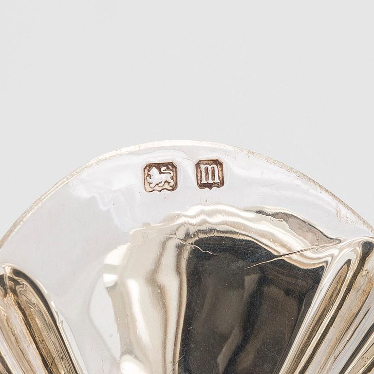 Te- och kaffeservis, 4 dlr, sterlingsilver, Joseph Gloster Ltd, Birmingham 1911, 1919 och 1922.