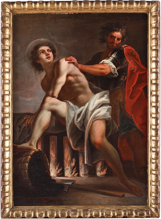Paolo de Matteis Tillskriven, Sankt Rochus.