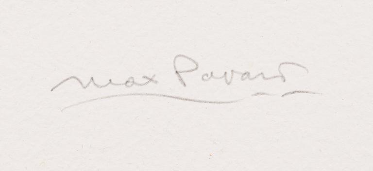 Max Papart, carborundum and collage with embossing, 1983, signed and marked E.A. 2/15.