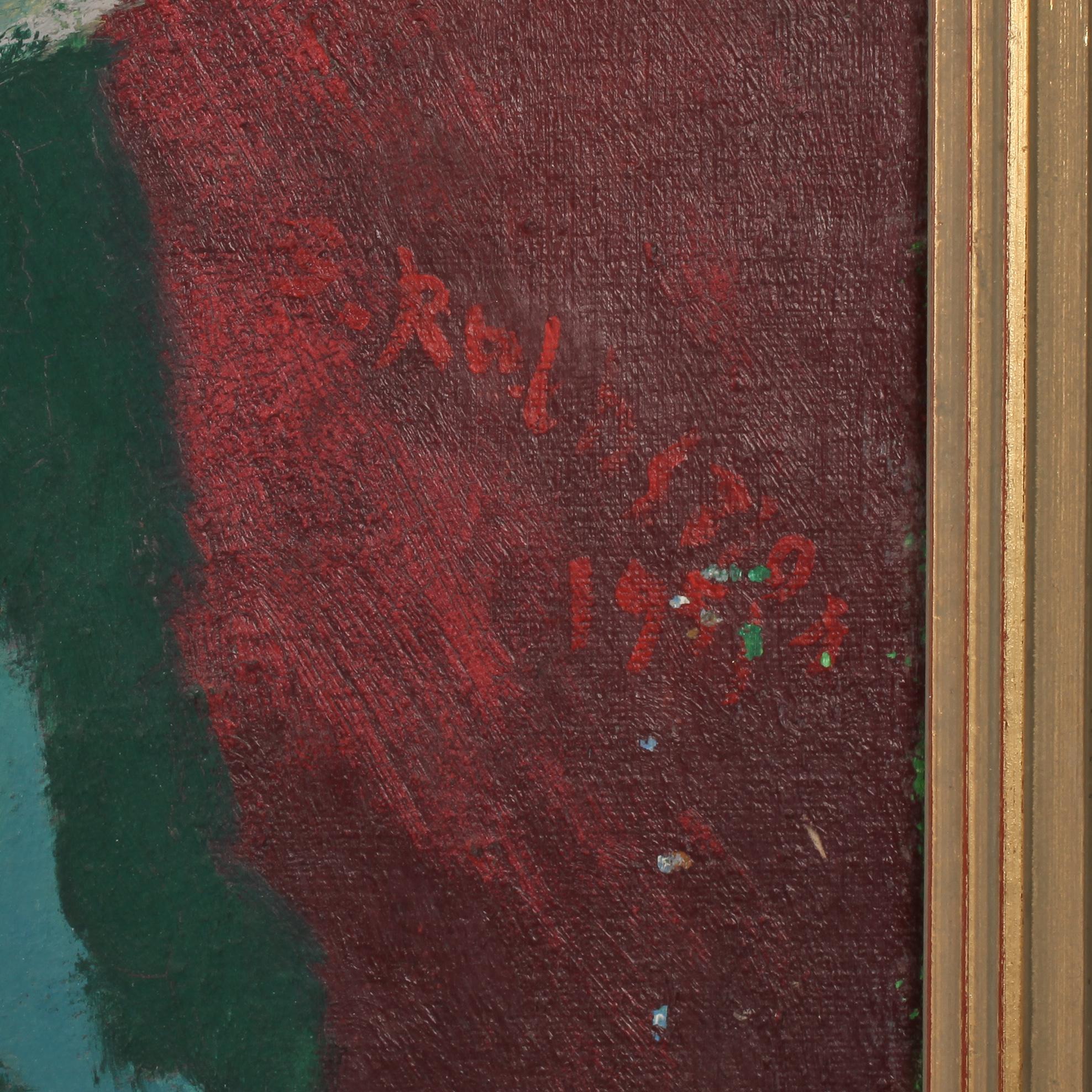 SIRI RATHSMAN, olja på duk, signerad och daterad 1951.