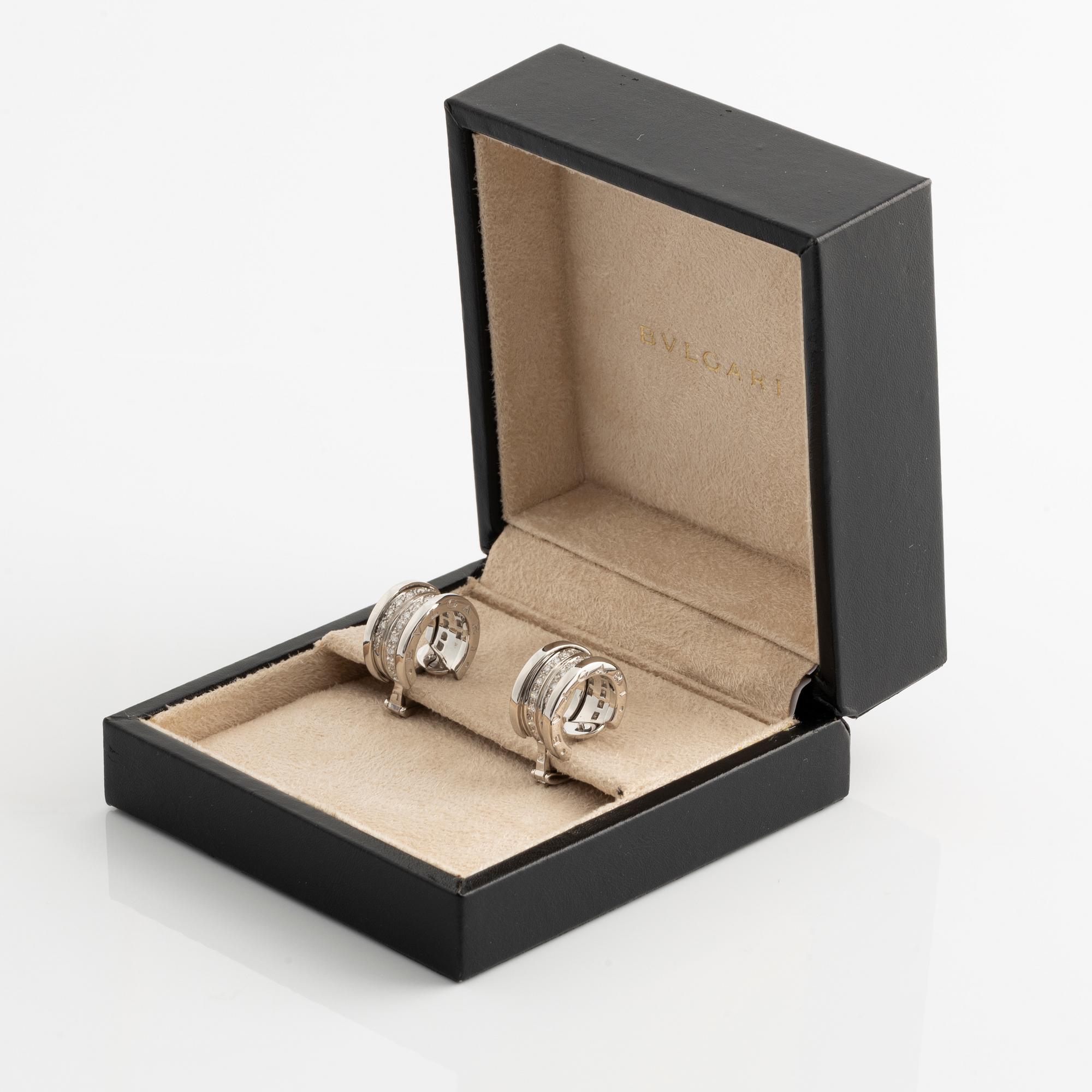 Bvlgari b zero1 earrings white gold online