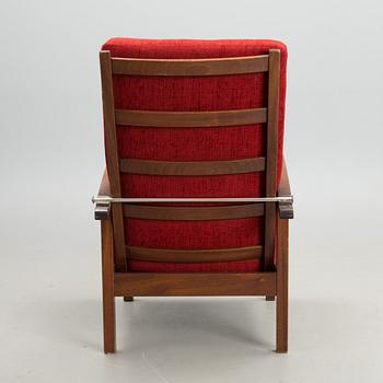 A 1930s open armchair model 'Torni' for Oy Stockmann Ab,  Keravan Puusepäntehdas, Finland.