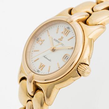 Bertolucci, Pulchra, "Mother of Pearl", wristwatch, 28 mm.