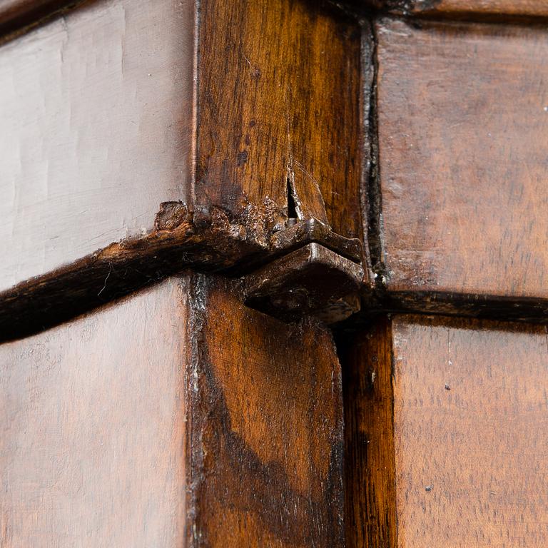 A 19th century Dutch display cabinet.