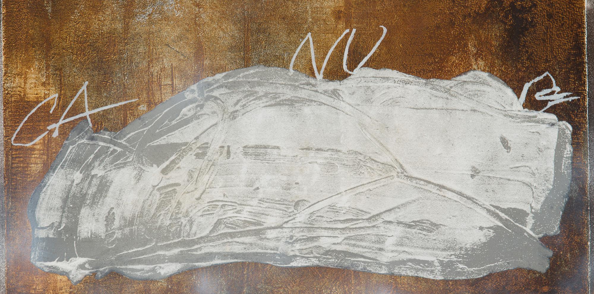 Antoni Tàpies, "Nu".