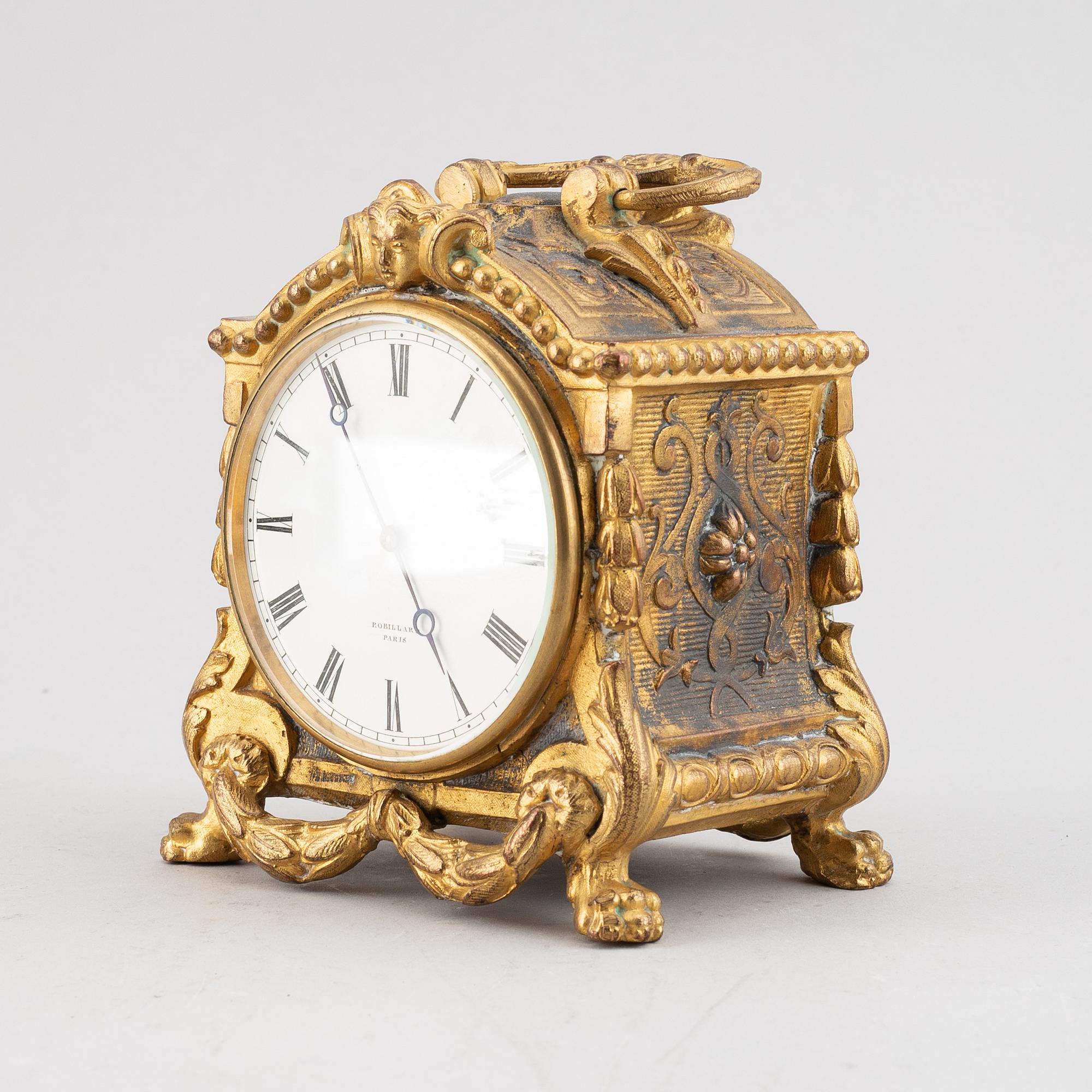 A neo Louis XVI table clock, late 19th Century.
