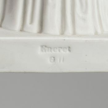 A bisquit figure of 'the Apostel Paulus' after Bertel Thorvaldsen. Royal Copenhagen, Denmark, 1860's.