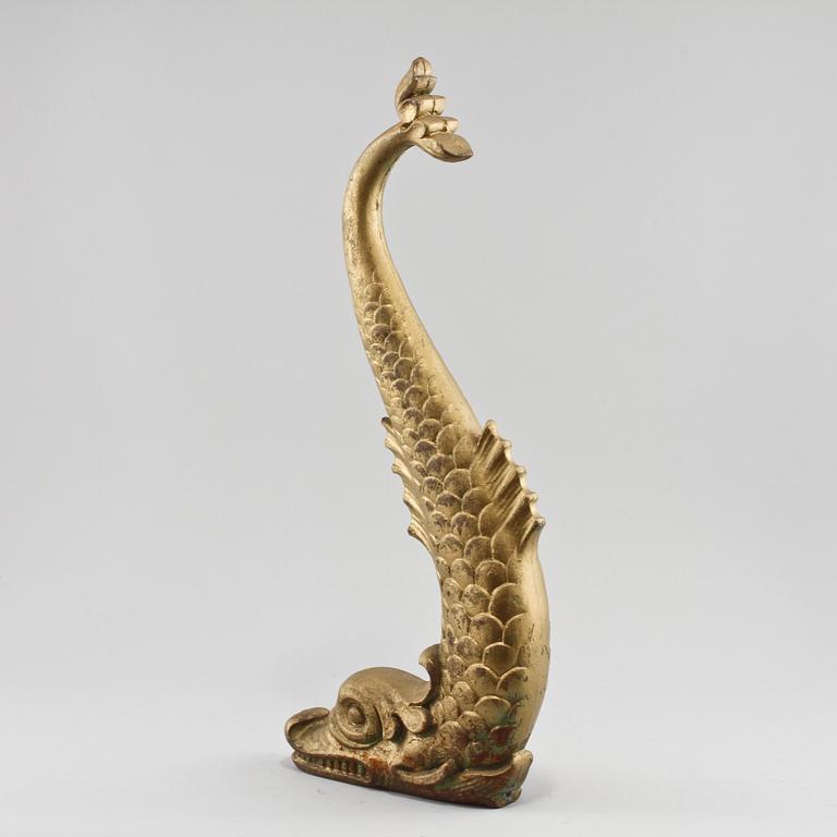 FONTÄNSKULPTUR, gjutjärn, empirestil, 1900-tal.