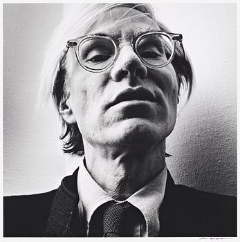 Hans Gedda, "Andy Warhol", 1976.