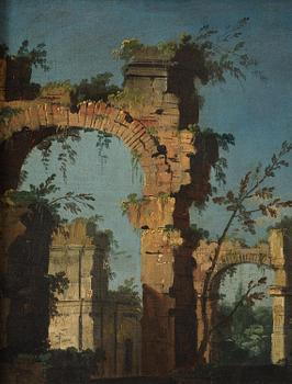Giovanni Paolo Panini, hans krets, Ruinlandskap.