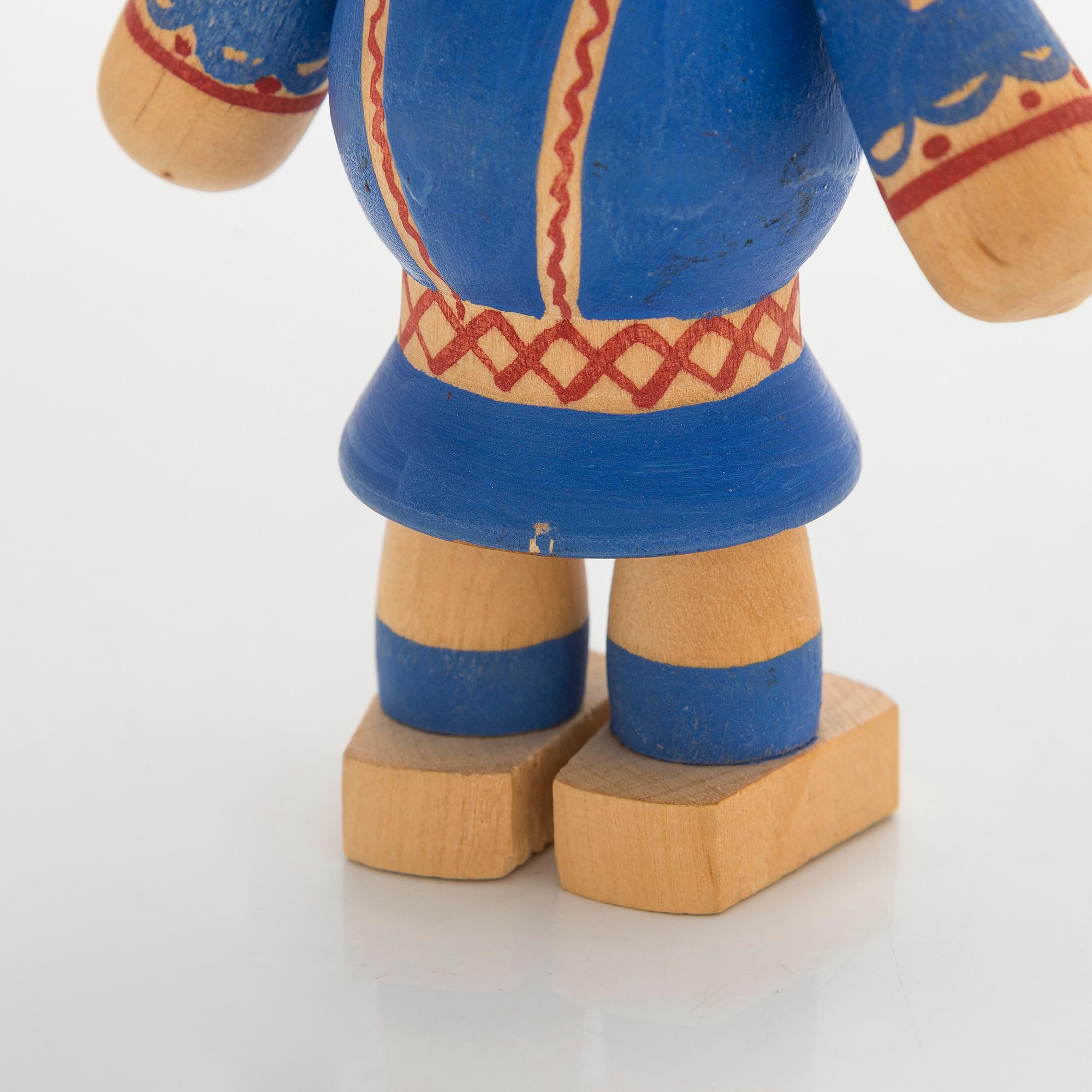 aj Franck, doll "Toto" and a booklet 'Leksaker' (Toys) 1946.