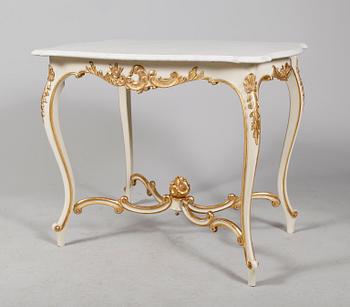 SALONGSMÖBEL, 9 del, rokokostil, 1900-tal.