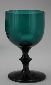 VITVINSGLAS, 13 st, sent 1800-tal.