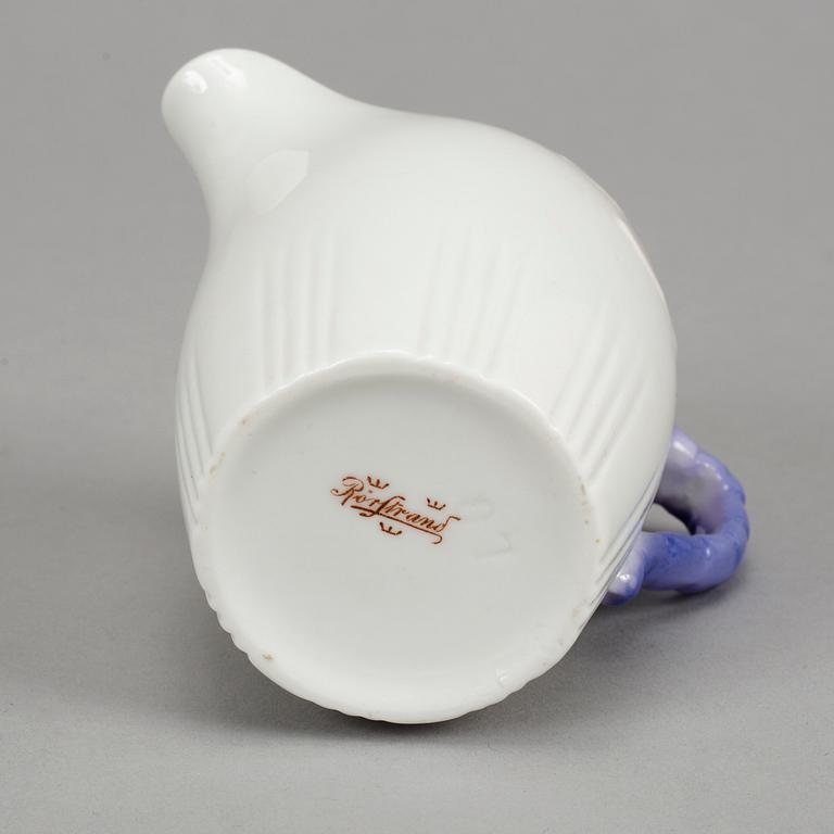 Alf Wallander, a 'Trollsländan' part service, nine pieces,  Rörstrand, Jugend.