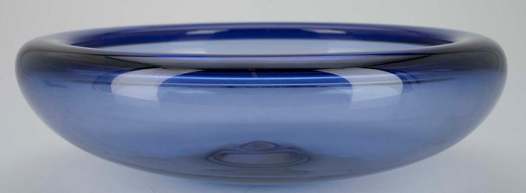 SKÅL, glas, sign. Holmegaard 17793, Danmark, 1900-talets senare hälft.