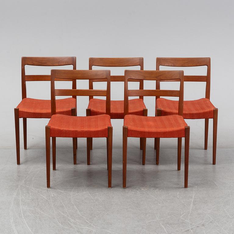 Nils Jonsson, stolar, 5st, 'Garmi', Troeds, Bjärnum, 1960-tal.