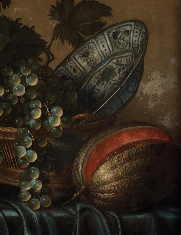 Gillis Gillisz. de Bergh, Still Life with Fruits and Butterfly.