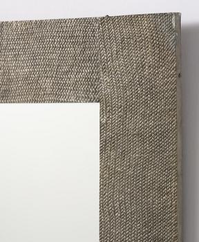 Björn Trägårdh, a rare pewter wall mirror model A 1607, Firma Svenskt Tenn, Stockholm, 1930s.